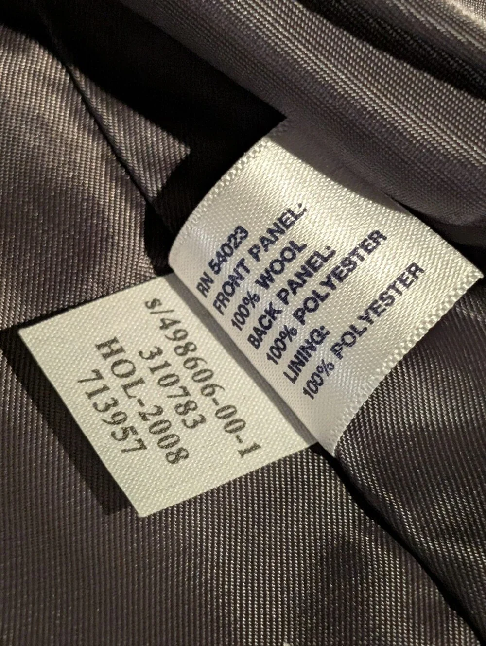 NWT- Gap L herringbone 100% Wool Vest
